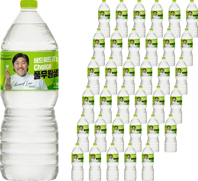 풀무원샘물, 2L, 36개