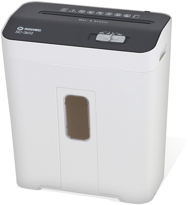 카피어랜드 소형 문서 세단기, 혼합색상, SC-3612