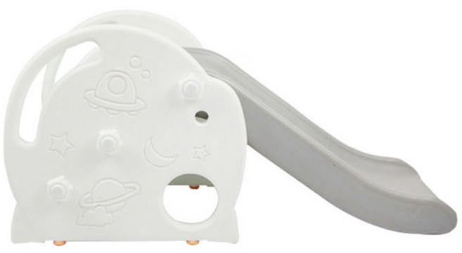 쿠쿠토이즈 로켓 미끄럼틀, 화이트 + 그레이, 1개