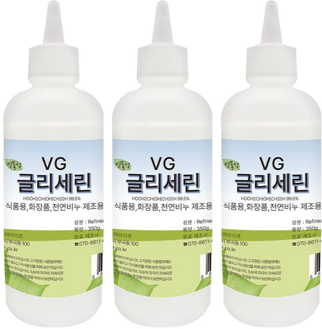 조이라이프 글리세린, 350g, 3개