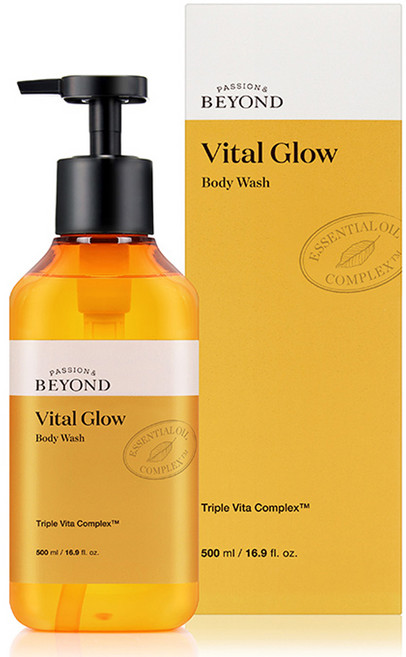 비욘드 바이탈글로우 바디워시 시트러스허브향, 1개, 500ml