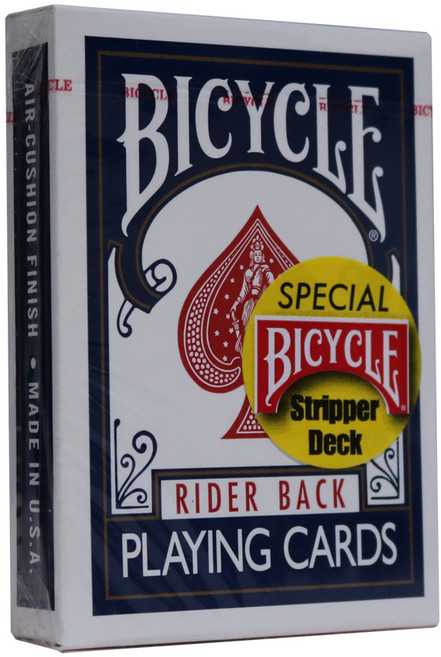 바이시클 팩토리실드 스트리퍼덱 카드마술도구, 블루, 1개