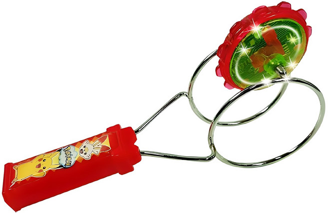 포켓몬스터 LED 자석 불빛 팽이, 랜덤 발송, 1개