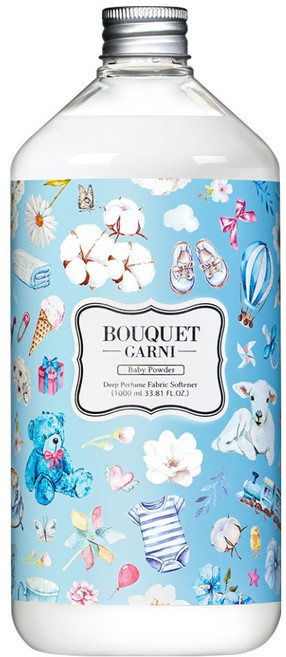 부케가르니 딥퍼퓸 섬유유연제 베이비파우더 본품, 1L, 1개입, 1개