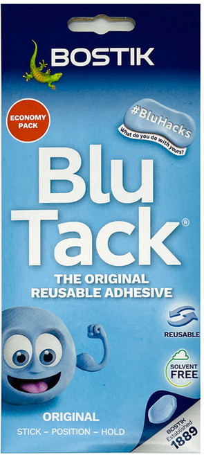 보스틱 블루택 점토점착제 오리지널 90g, 1개