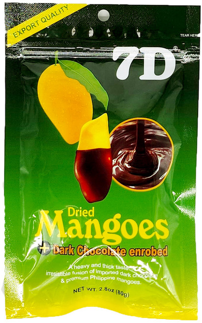 7D 초코 건망고, 80g, 1개