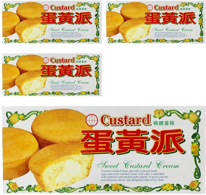 殷茂 蛋黃派, 120g, 4盒