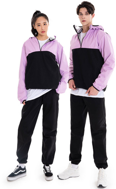 핫슈트 엔캄 반지퍼 땀복 상하의 세트 HS6016