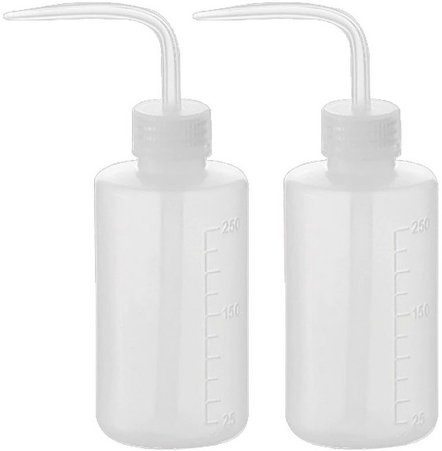 지앤와이 다육이 미세 물뿌리개 250ml, 2개, 투명