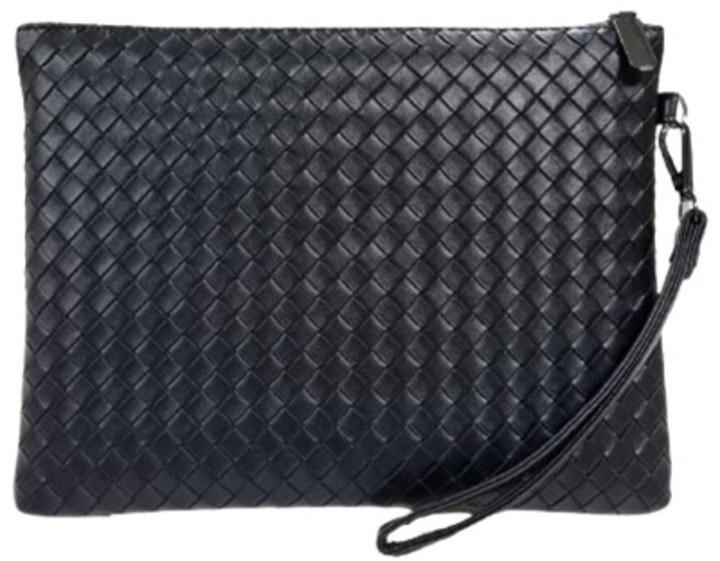 라온투유 격자 클러치백