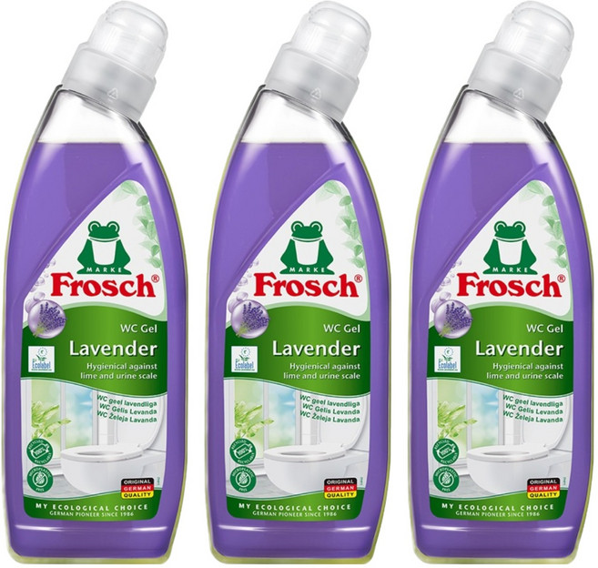 프로쉬 변기클리너 라벤더, 750ml, 3개