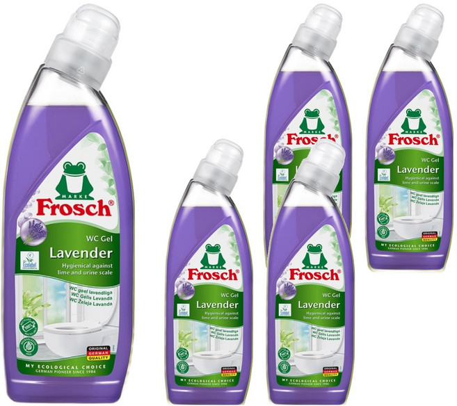 프로쉬 변기클리너 라벤더, 750ml, 5개