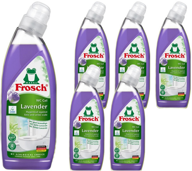 프로쉬 변기클리너 라벤더, 750ml, 6개