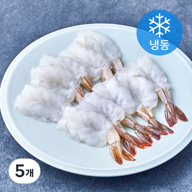 백미새우 초밥용 (냉동), 5개, 200g(20미)