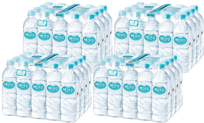 백산수, 500ml, 80개