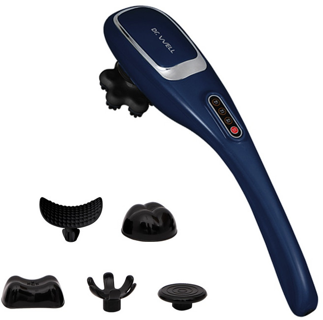 닥터웰 프리미엄 큐어 360도 회전 핸디형 안마기, DR-2022