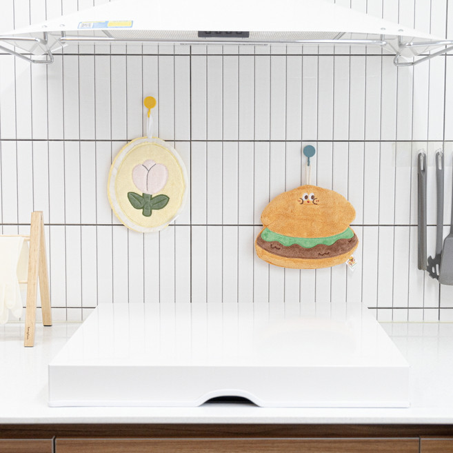 주식회사아텍스 국내산 인덕션 덮개, 모던화이트, 1개