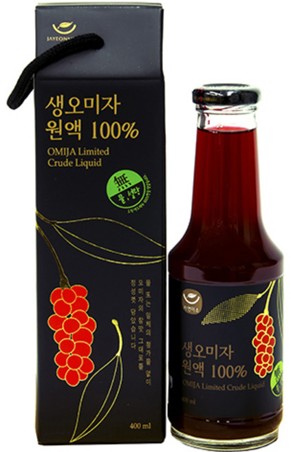 이젠하우스 생 오미자 원액 100%, 400ml, 1개