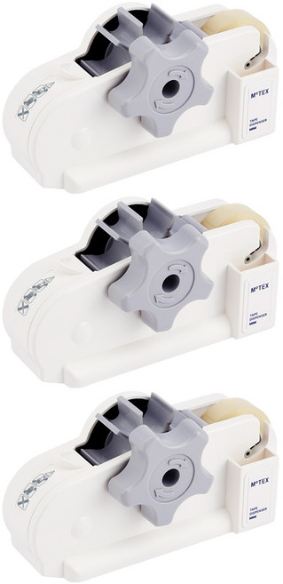 모텍스 테이프 디스펜서 미니, 화이트, 3개