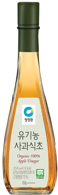 청정원 사과식초, 350ml, 1개