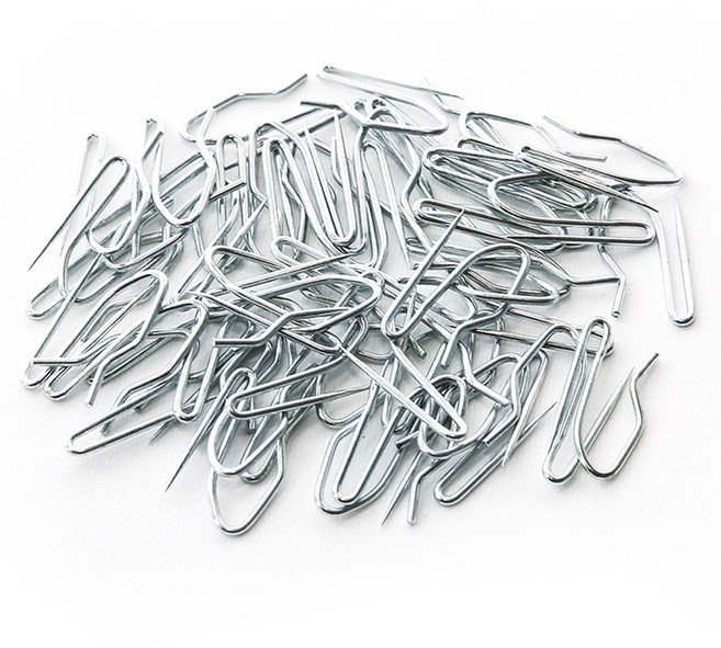 윈도우드레스 커튼핀 26mm, 실버, 50개