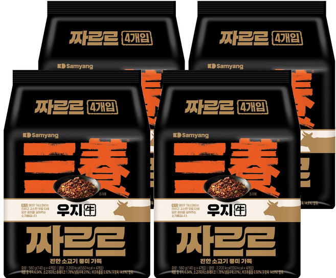삼양 짜르르 140g, 16개