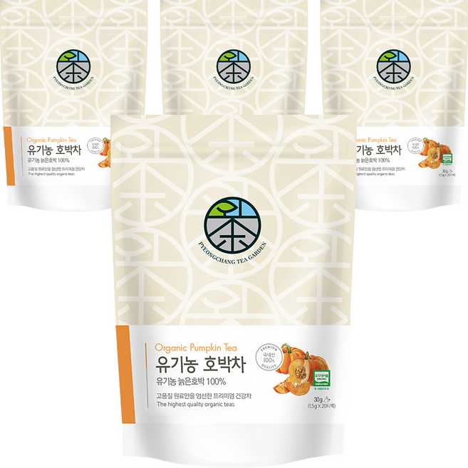 평창다원 유기농 호박차, 1.5g, 20개입, 4개