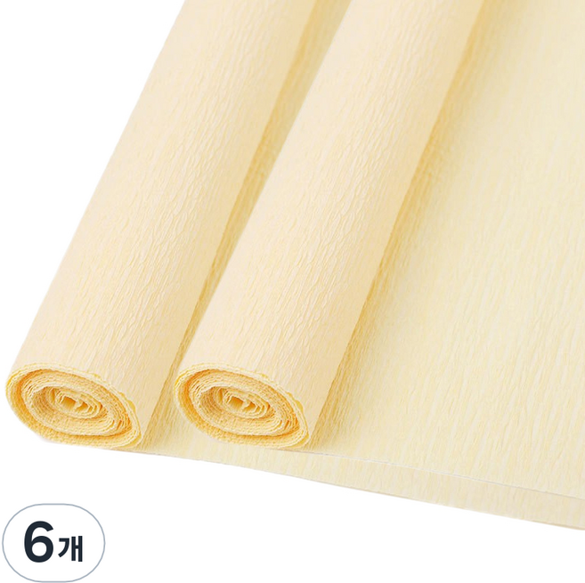 마다꾸미 주름 구김지 12 아이보리, 50 x 250 cm, 6개