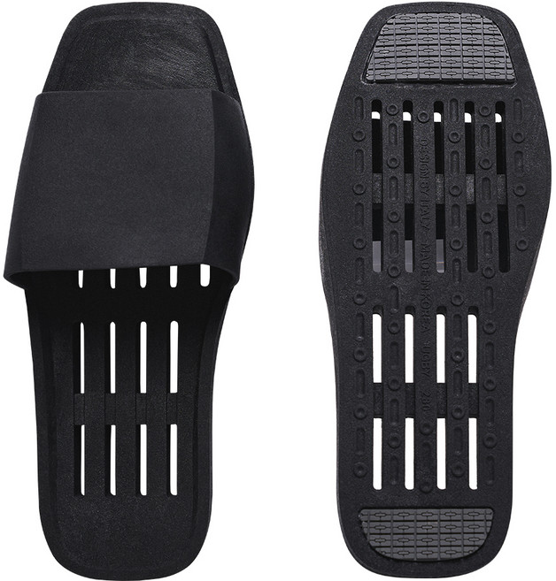 디어커스 퓨메노 PVC 욕실화, 블랙, 1개