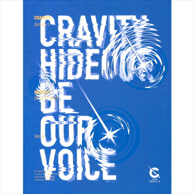 CRAVITY 迷你3輯《HIDEOUT : BE OUR VOICE》(版本隨機), 1CD
