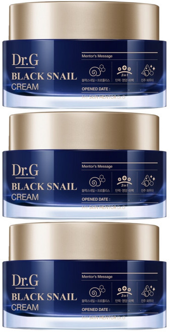 닥터지 블랙 스네일크림, 50ml, 3개