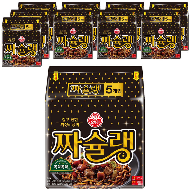 오뚜기 짜슐랭 145g, 50개