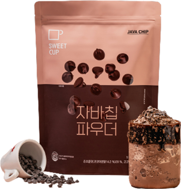 스위트컵 자바칩 파우더, 1kg, 1개입, 1개