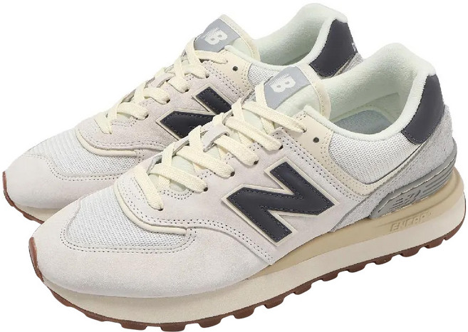 New Balance 男女款 574 D楦復古運動鞋 U574LGAN