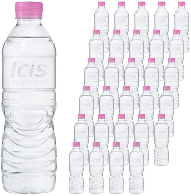 아이시스 무라벨, 40개, 500ml