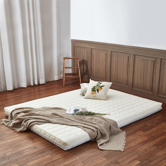 더릭스홈 9존 토퍼 매트리스, 아이보리, 12cm