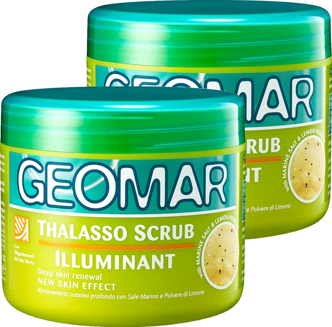 지오마 일루미네이트 바디스크럽, 600g, 2개