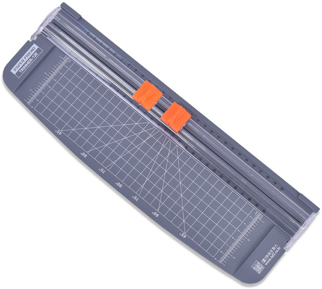 PAPER FRIEND 12張修邊裁紙機, A4, Trimmer-120 深灰色