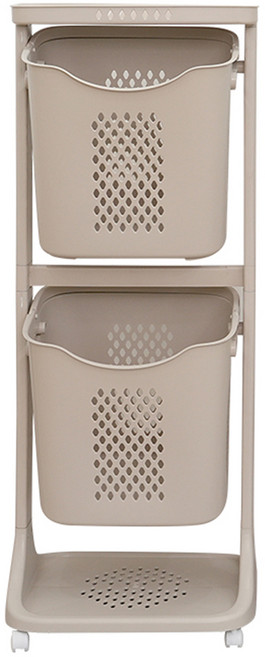 올유리빙 네추럴 빅스윙 빨래 바구니, 베이지