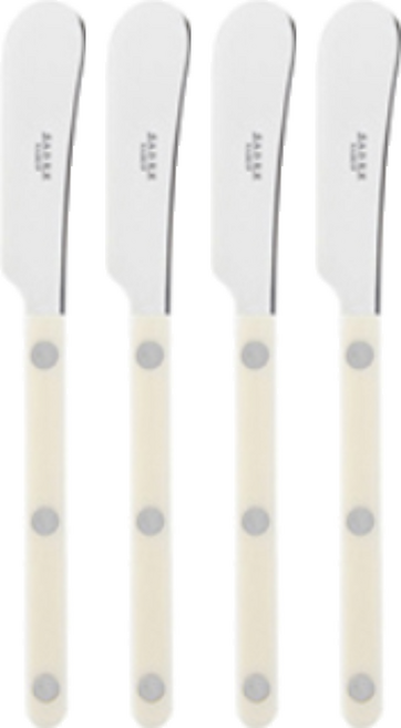 사브르 비스트로 샤이니 버터스프레더 16cm, 아이보리, 4개