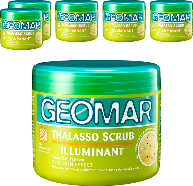 지오마 일루미네이트 바디스크럽, 600g, 6개