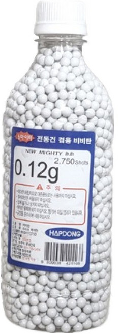 합동과학 전동건 겸용 6mm 비비탄 2750발, 1개