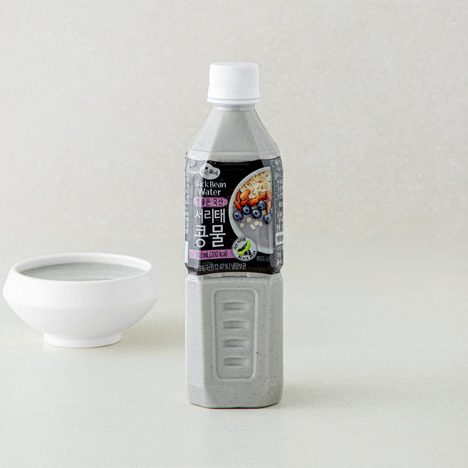 맑은물에 참좋은 국산 서리태콩물, 500ml, 1개