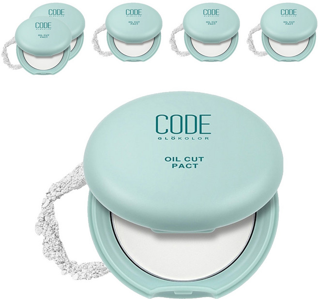코드글로컬러 오일컷 팩트 8g, 6개