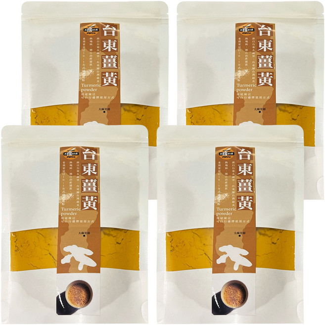 Sunfood 台東薑黃粉, 100g, 4包