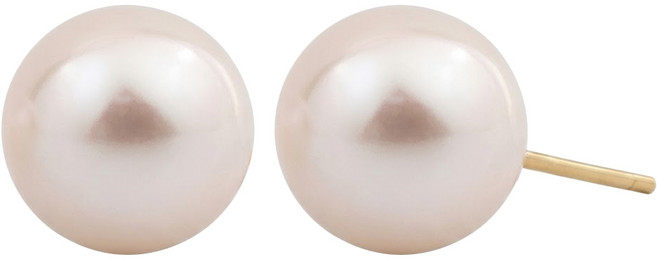 Monoliz 女款 淡水珍珠 14K 耳環 8mm