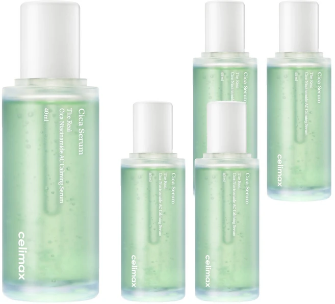 셀리맥스 더 리얼 시카 나이아신아마이드 에이씨 카밍 세럼, 40ml, 5개 - 쿠팡