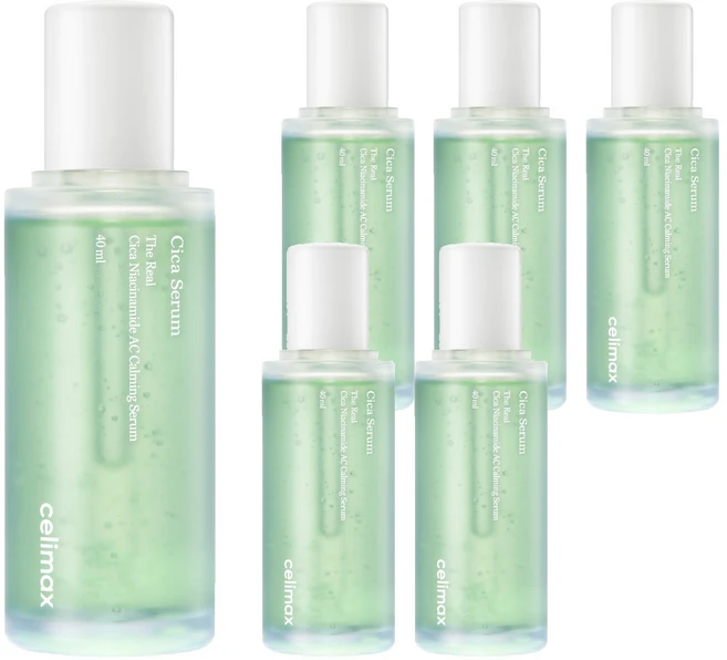 셀리맥스 더 리얼 시카 나이아신아마이드 에이씨 카밍 세럼, 40ml, 6개 - 쿠팡