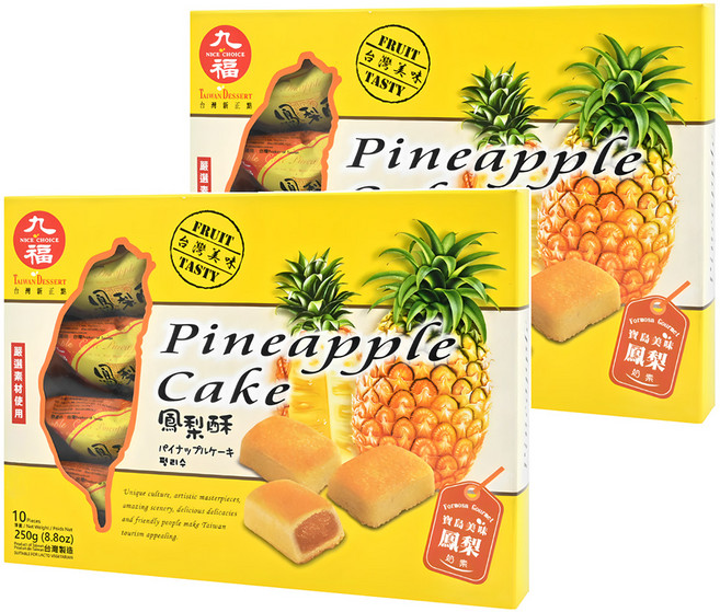 九福 鳳梨酥禮盒, 250g, 2盒