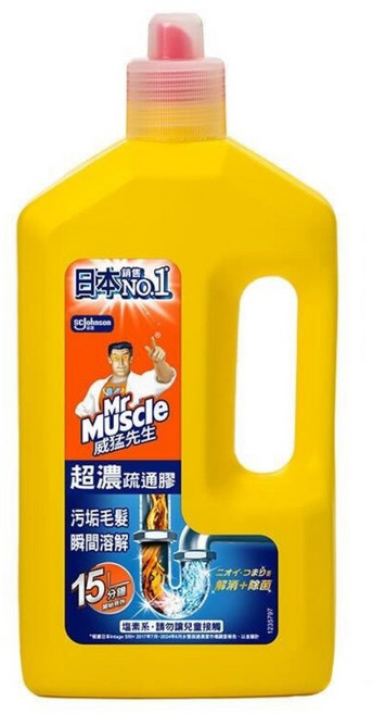 Mr Muscle 威猛先生 超濃水管疏通膠 日本製, 800g, 1瓶